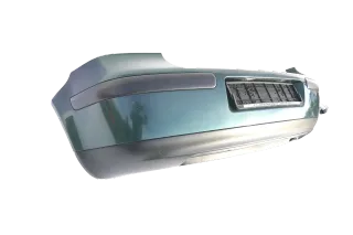 VW Golf 4 Limousine Stoßstange hinten Heckstoßstange Stoßfänger grün LC6M - Bild 3