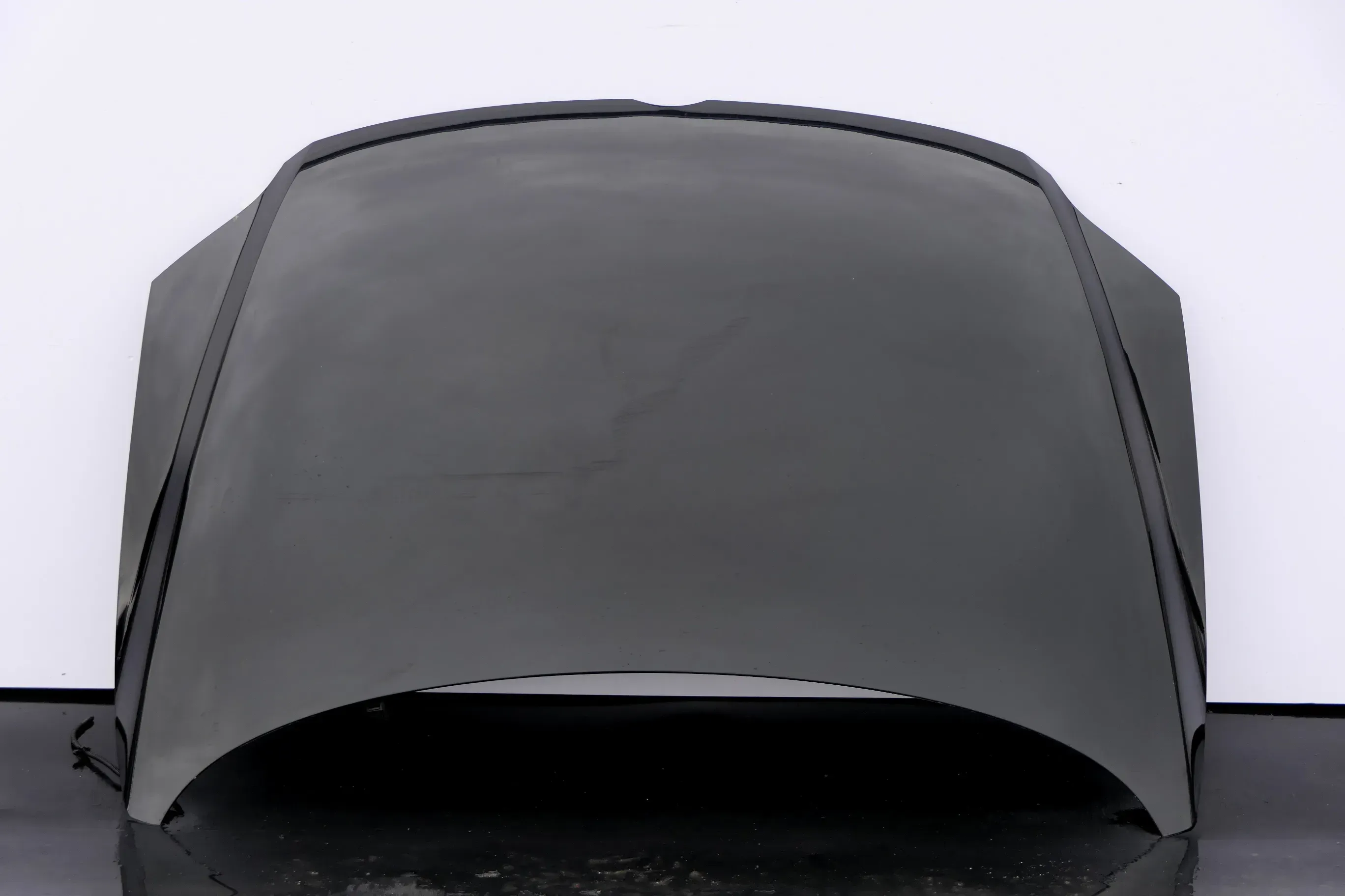 VW Fox 5Z Motorhaube Klappe vorn vorne schwarz L041 uni - Bild 1