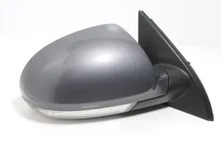 VW Passat 3C elektrischer Spiegel Außenspiegel rechts + Glas Blinker grau LA7T v - Bild 3