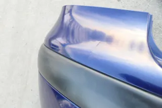 VW Golf 4 Limousine Stoßstange hinten Heckstoßstange Stoßfänger blau LB5N indi - Bild 8