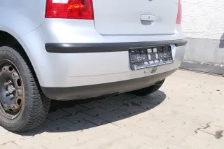 VW Polo 9N 9N3 Stoßstange Heckstoßstange hinten silber grau LA7W - Bild 5
