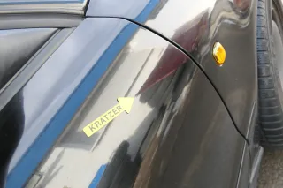 Audi A4 B5 Tür nur Türblatt vorn rechts Beifahrertür schwarz LY9B Kombi Limo - Bild 6