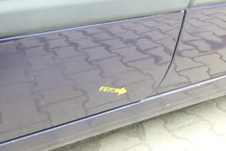 VW Golf 3 Tür vorne links Fahrertür 2/3-Türer blau LC5L - Bild 8