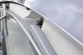 VW Golf 4 Motorhaube Haube Klappe vorne blau LA5G - Bild 2