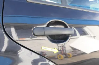 VW Golf 4 Bora Tür hinten rechts nur Kombi / Variant schwarz LC9Z -ohne Anbautei - Bild 5