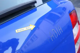 Skoda Fabia 6Y6 Schrägheck Heckklappe Kofferraumklappe hinten blau LF5K - Bild 7