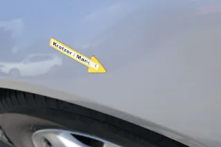 Audi A3 8L Kotflügel vorne links silber grau LY7M - ROST - Bild 5