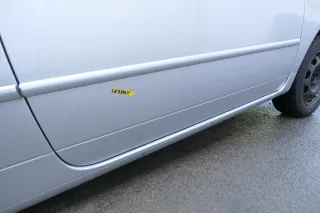VW Lupo Seat Arosa Tür vorne rechts Beifahrertür silber LA7W (mechanischerFenst - Bild 6