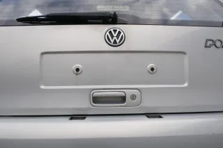 VW Polo 6N Heckklappe Klappe hinten Kofferraumklappe mit Scheibe silber LB7Z - Bild 2