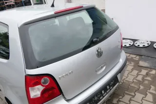 VW Polo 9N Fun Heckklappe Kofferraumklappe Klappe hinten silber LA7W metal - Bild 4