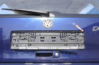 VW Polo 6N Heckklappe Klappe hinten Kofferraumklappe mit Scheibe blau LB5N - Bild 2