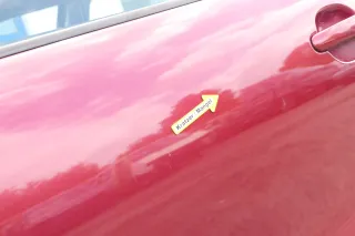 Seat Leon Toledo 1M Tür vorne links Fahrertür rot LS3R - Bild 8