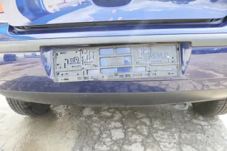 VW Polo 9N 9N3 Stoßstange Heckstoßstange hinten blau LB5N - Bild 3