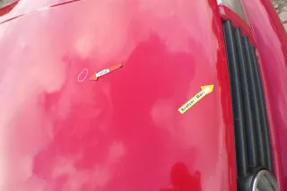 VW Caddy 9K Polo Variant 6Kv Kombi Motorhaube vorne rot LY3D Klappe Haube - Bild 8