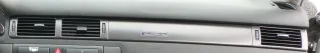 Audi A6 4B C5 Lüftungsdüsen Abdeckung Dekor Blende grau netzoptik Quattro rechts - Bild 3