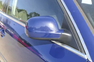 VW Passat 3B 3BG elektrischer Spiegel Außenspiegel rechts + Glas blau LA5E - Bild 1