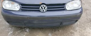 VW Golf 4 1J Stoßstange vorne Stoßfänger vorn blau LA5G - Bild 1