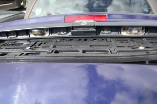 Golf 3 1E Cabrio Heckklappe Kofferraumklappe hinten Klappe blau LC5U ohneAnbaute - Bild 5