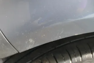 VW Polo 9N 9N3 Stoßstange Heckstoßstange hinten grau LC7V - Bild 6