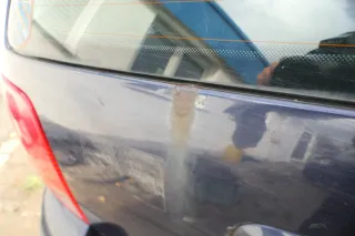VW Passat 3B Kombi Variant Heckklappe Klappe hinten mit Scheibe blau LN5Y - Bild 4