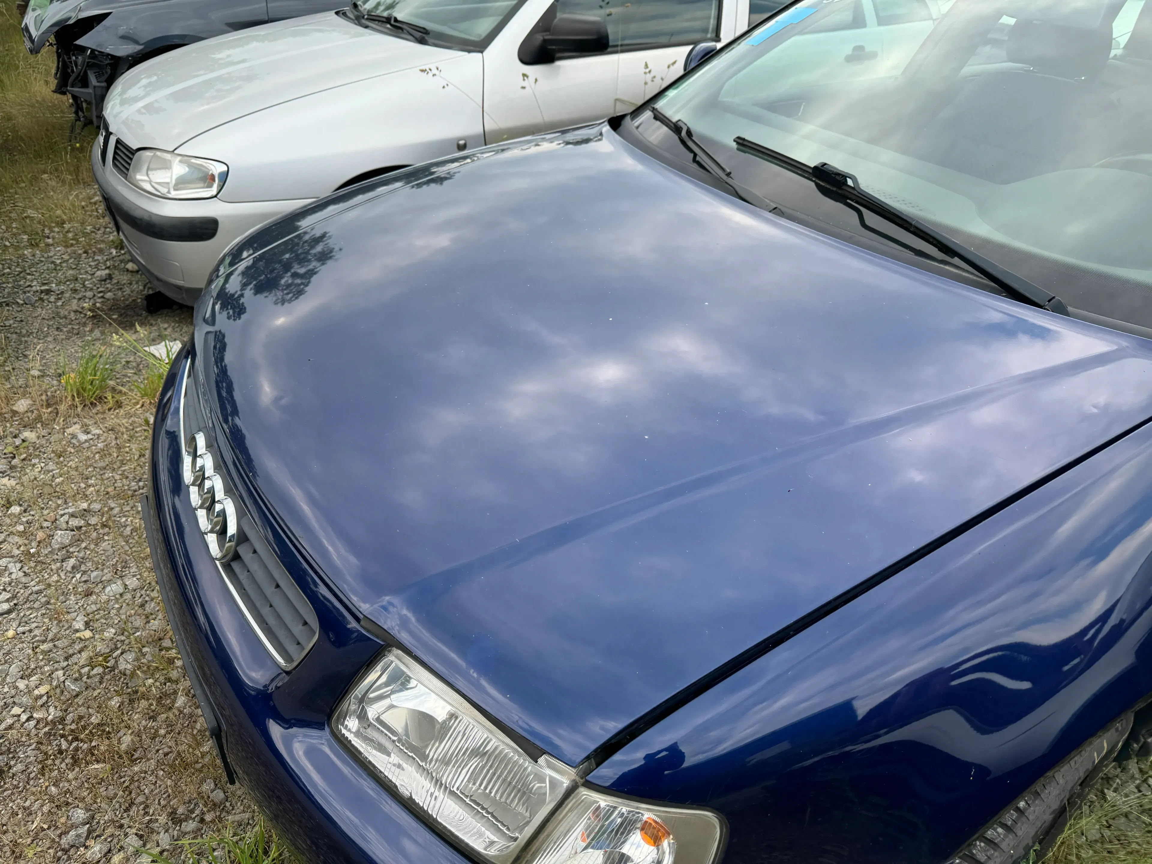 Audi A3 8L Motorhaube Frontklappe Haube blau LZ5K auch für Facelift - Bild 1