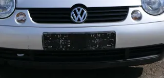 VW Lupo 6x Stoßstange vorne Frontstoßstange Stoßfänger silber LA7W - Bild 9