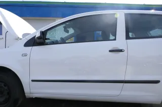 VW Fox 5Z Tür vorne links Fahrertür weiß LB9A - ohne Anbauteile - Bild 1