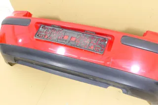 VW Golf 4 Limousine Stoßstange hinten Heckstoßstange Stoßfänger rot LP3G - Bild 5