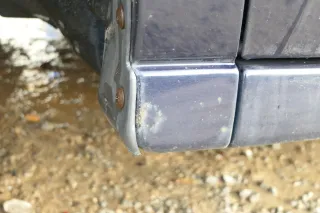 VW Polo 6N 6N1 Kotflügel vorne links blau LC5H - Bild 5
