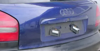 A3 8L bis cBj. ca1999 Heckklappe Kofferraumklappe Klappe hinten blau LZ5K Scheib - Bild 4