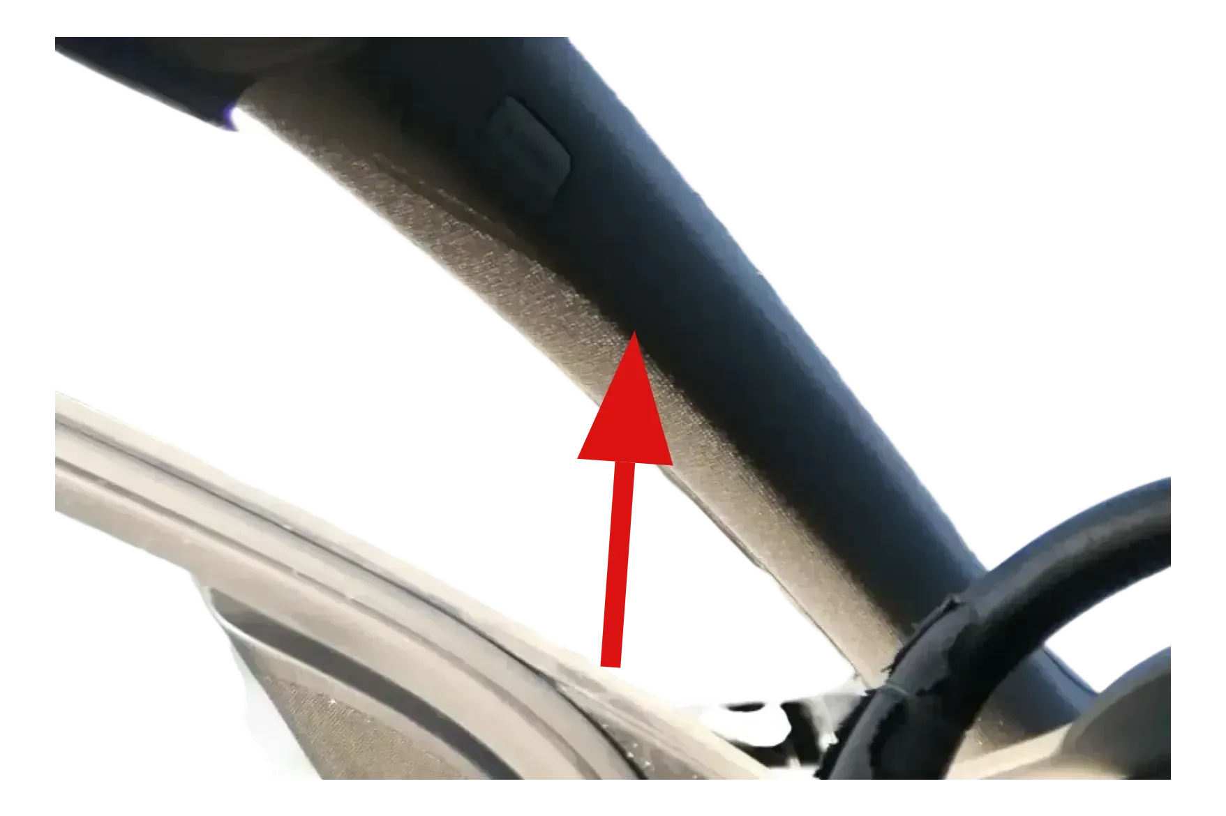 2x A4 8K A-Säulen Verkleidung rechts vorne links Abdeckung oben schwarz - Bild 1