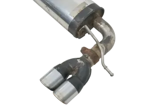 VW Golf 5 A3 8P Sportauspuff Sebring Enddämpfer Edelstahl (GT GTI) Doppelrohr - Bild 6
