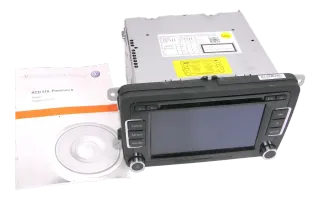 VW Passat 3C Golf 5 Touran Radio CD RCD510 3C8035195F mit Code - SD Karte - Bild 3