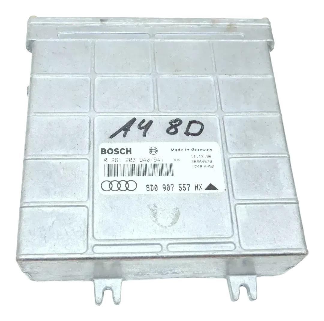 +Audi A4 B5 Steuergerät Motor Motorsteuergerät ADP 1,6l 74kw 101PS 8D0907557HX - Bild 1