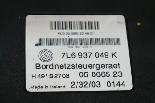 VW Touareg 7L Steuergerät Diagnose Bordnetzsteuergerät Bordnetz 7L6937049N - Bild 4