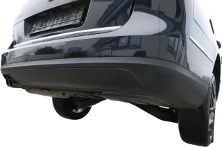 VW Passat 3C Kombi Stoßstange hinten Heckstoßstange schwarz LC9X Stoßfänger - Bild 16