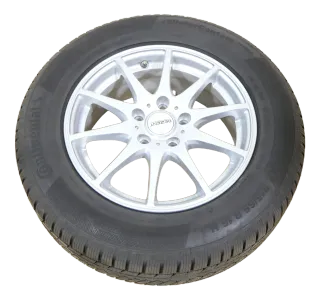 4x Golf 5 6 Alufelgen 215/65R16 98H Winterreifen Reifen 6mm KBA 49925 Dezent - Bild 5