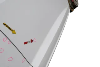 Ibiza 6J Tür vorne rechts Beifahrertür weiß LB9A 4/5-Türer - ohne Anbauteile - Bild 4
