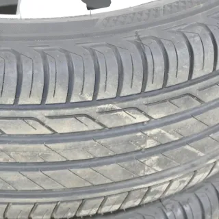 4x Q2 Alufelgen Reifen Felgen 215/55 R17 94V 6,5mm 81A601025C NEUWAGEN Sommer - Bild 3
