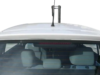 Skoda Fabia 5J Limousine Schrägheck Heckklappe hinten mit Scheibe weiß LF9E - Bild 2
