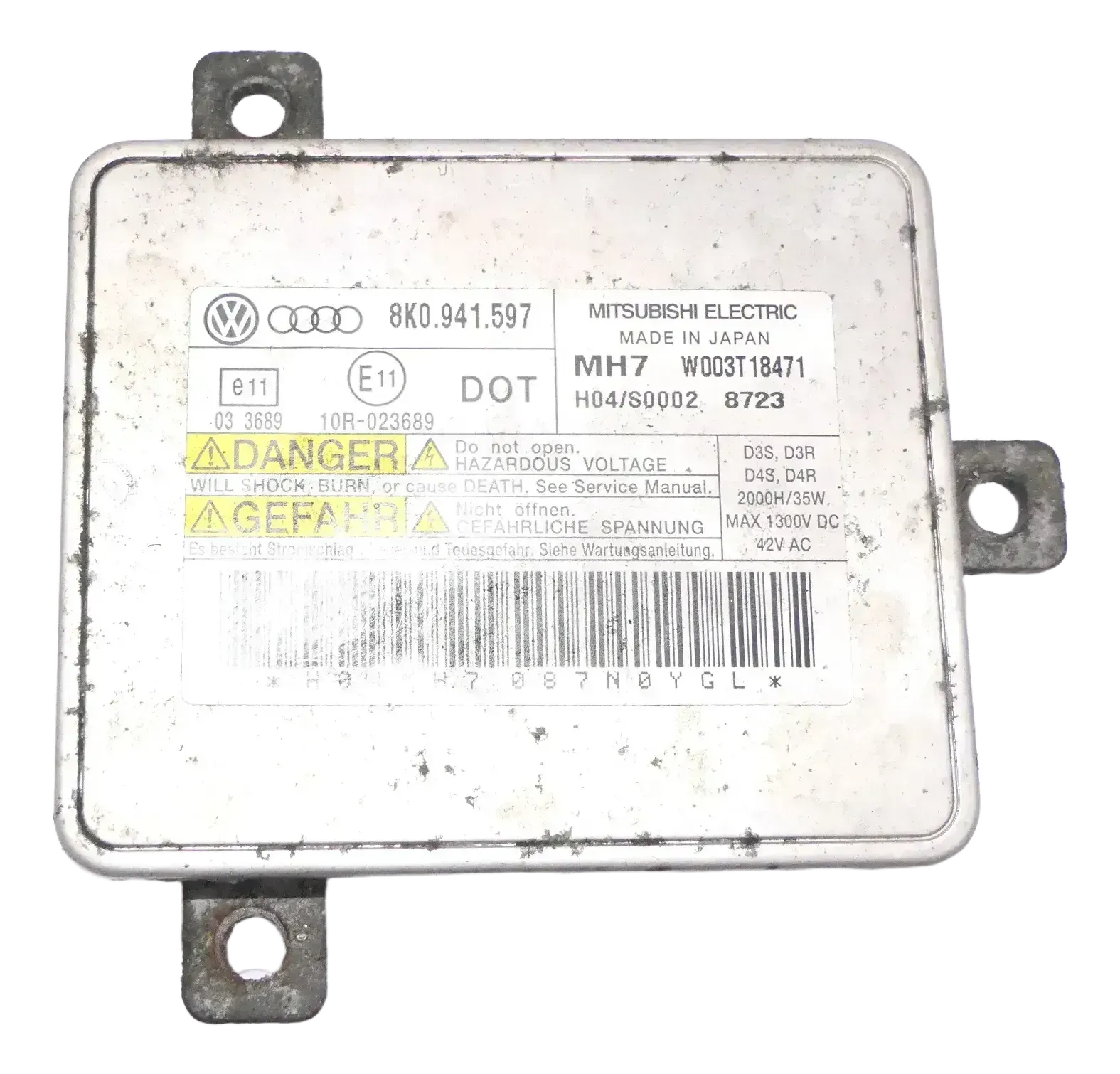 Audi A4 8K Scheinwerfer Xenon Steuergerät rechts links 8K0941597 Vorschaltgerät - Bild 1