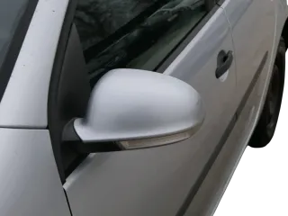 Golf 5 1K elektrischer Spiegel Außenspiegel links mit Blinker silber grau LA7W - Bild 1