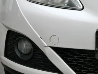 Seat Ibiza 6J Stoßstange Frontstoßstange vorne weiß LB9A 6J0807217H Spoiler - Bild 6