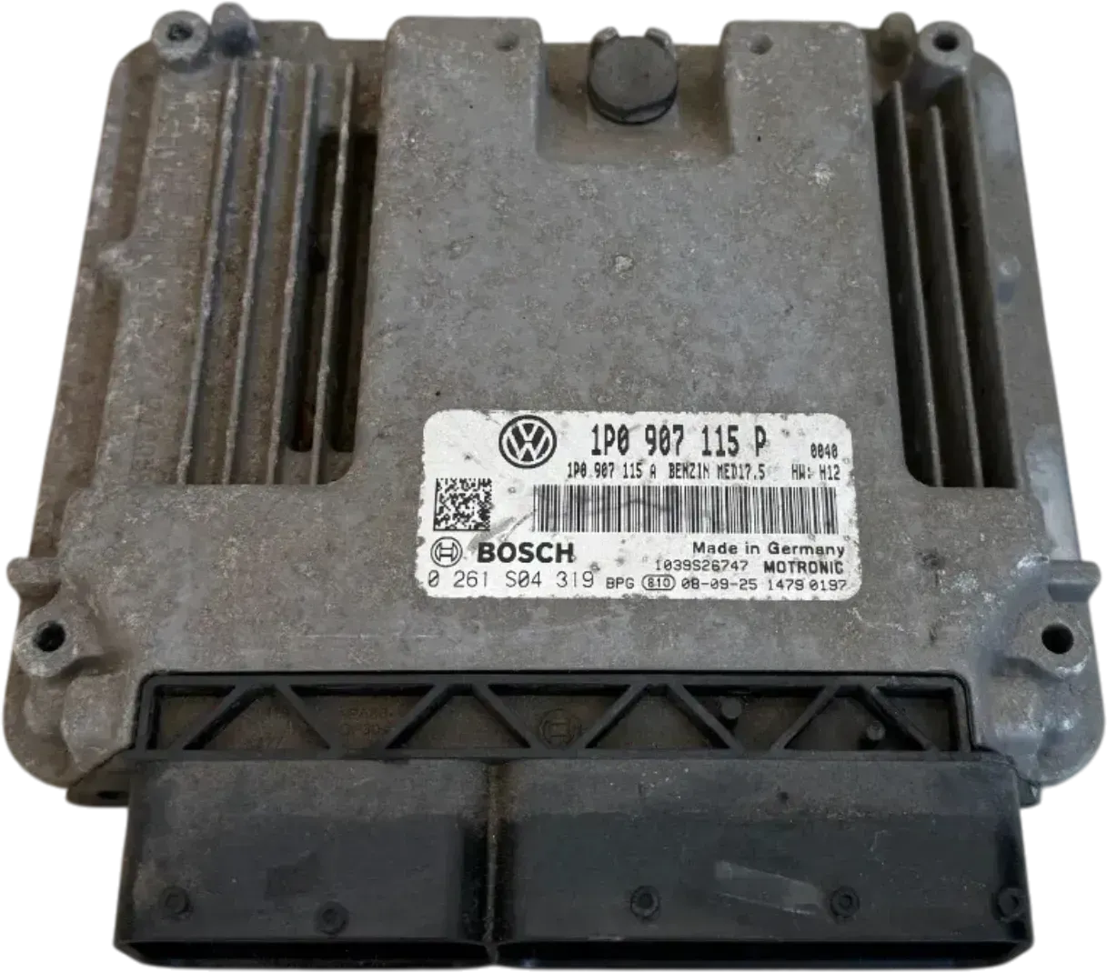 VW Passat 3C Steuergerät Motor Motorsteuergerät 1P0907115P 1,8 TFSI 118kw BZB - Bild 1