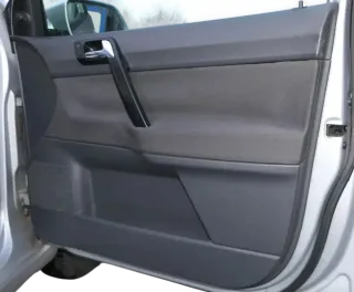 1x VW Polo 9N 9N3 Türverkleidung Verkleidung Tür vorne rechts 4/5-Türer dunkel - Bild 1