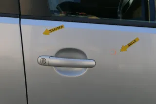 VW Polo 9N 9N3 Tür vorne rechts Beifahrertür 4/5-Türer grau silber LA7W ohneAnba - Bild 6