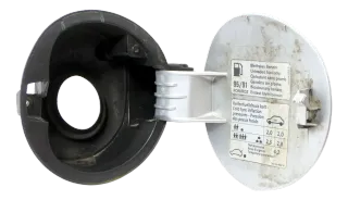 VW Golf 5 Tankdeckel Klappe Tankklappe Deckel Tank silber LA7W - Bild 3