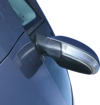 VW Golf 5+6 5M1 Plus elektrischer Spiegel Außenspiegel links grau LA7T Blinker - Bild 6