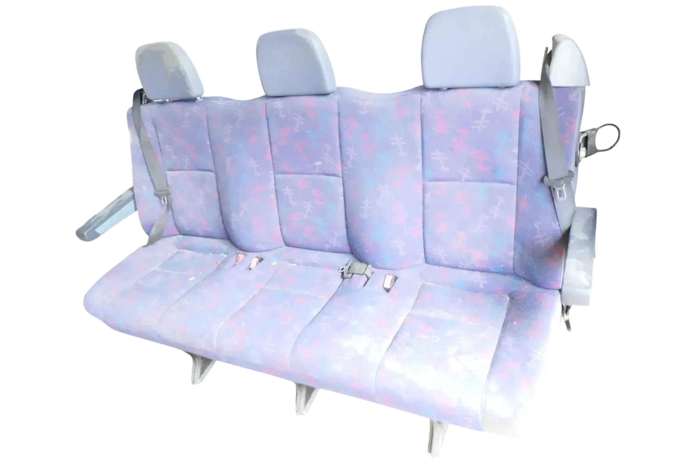 VW Crafter 2E Sprinter 901 902 Sitze hinten Sitz Rückbank 3-er mit Gurt - Bild 1