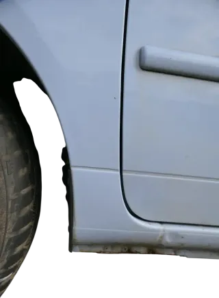 VW Lupo 6X Kotflügel vorne links blau hellblau LR5D - Bild 3